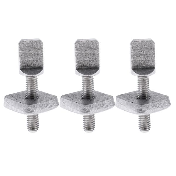 

3pcs stainless steel fin screw & plate set tool for sup longboard surfboard