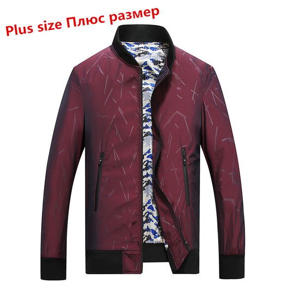 

large size jacket men loose vogueplus fat plus size men shirt spring autumn jacket big, Black;brown