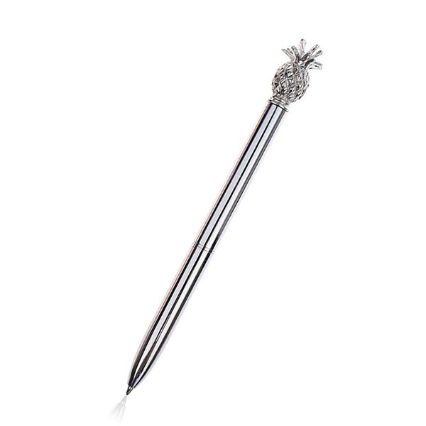 

1.0mm metal rod вращающийся шариковая ручка канцелярские подарков pen student канцелярские l41e, Blue;orange