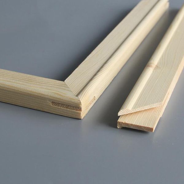 

natural wood frame for canvas painting picture factory provide diy wall p frame poster oil painting