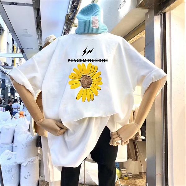 

пеанй -shirt женина daisy мода 2020 ленивй веѬа ве-ма даего Ѭеднего Ѭђкава, White
