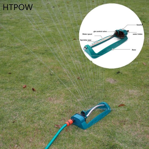 

adjustable alloy water sprinkler sprayer automatic watering grass lawn 360 degree rotating 3 arms nozzle garden irrigation tool