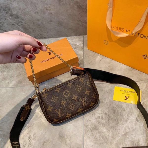 

New french high end brand ladie handbag chain bag fa hion leather bu ine ca ual party travel hipping