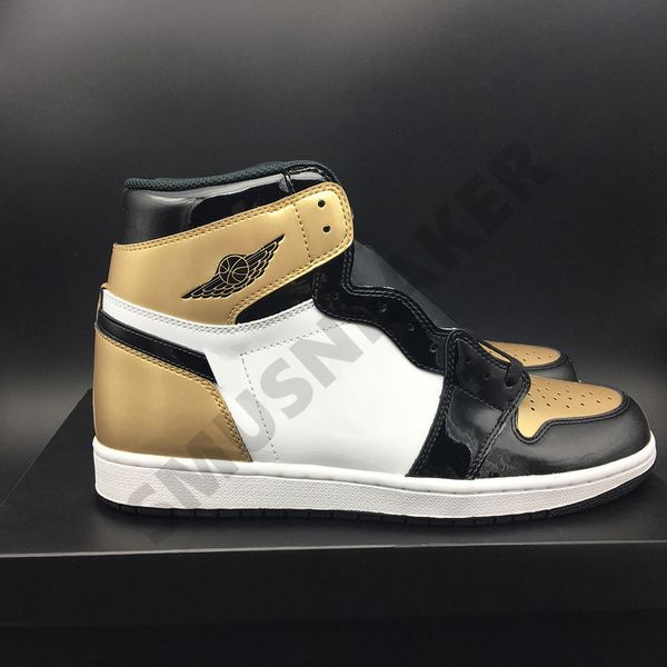 

2020 with box gold toe release 1 og high shattered backboard 3.0 mens basketball shoes black pale 861428-007 athletic sneakers size 40.5-46