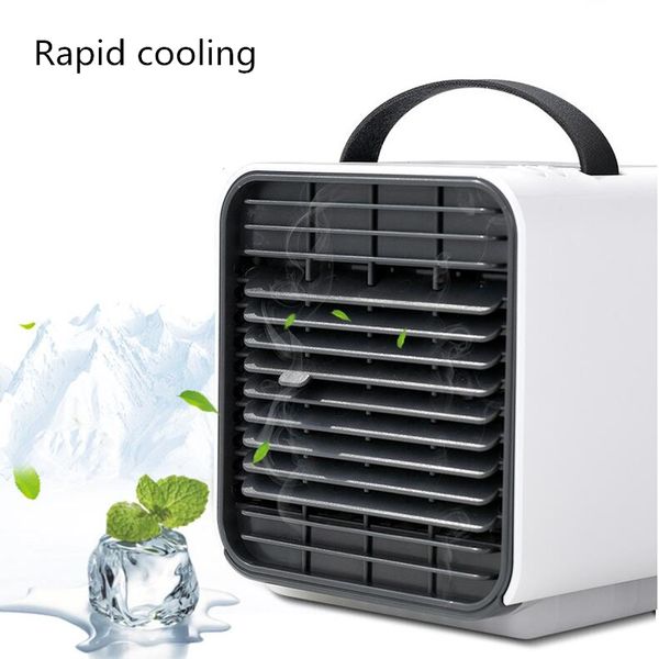 

mini portable air conditioner humidifier usb charging purifier negative ion led light air cooler for car accessories