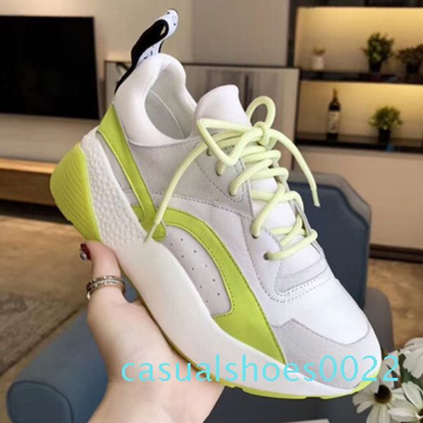 

perfect official quality shoes designer new luxury eclypse stella platform sneakers fashion mccartney womens comfortable shoes c22, Black
