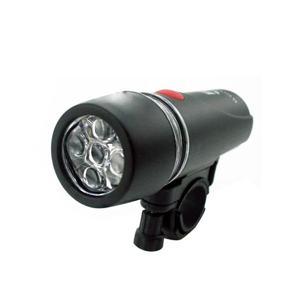 

bicycle light set super bright 5 led headlight, 3 led taillight, quick-release