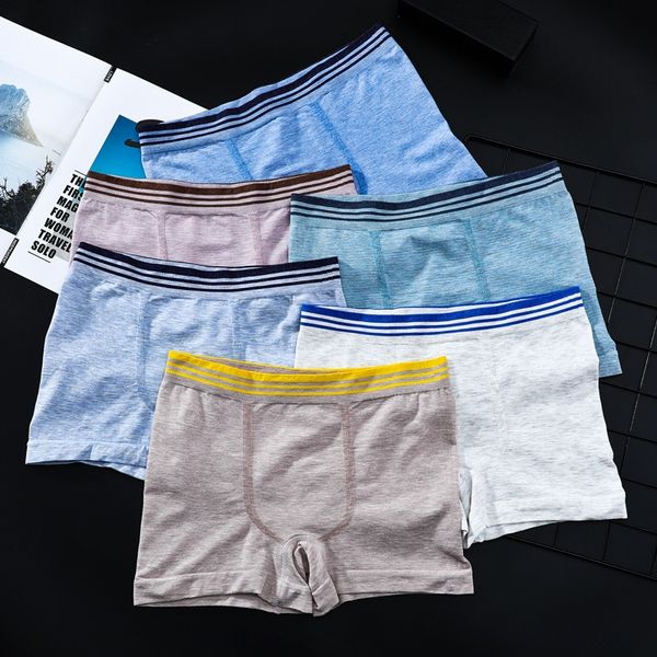 

boxer color cotton breathable comfortable boxing colorful boxing pants men's solid color boxer pants, Black;white