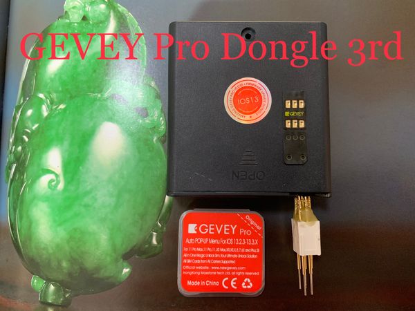 

2020 new 3rd 3 generation most powerful firmware dongle upgrade old gevey pro version to latest v13.2.3 for ios 13.3.1