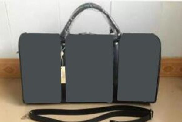 

2019 classic 41414 new fashion men and women travel bag duffel bag luggage large capacity sports bag silver zipper 65cm #l518