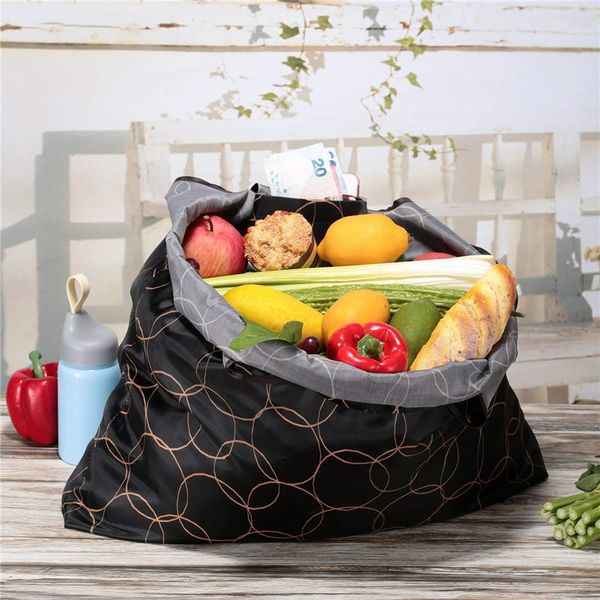 

waterproof shopping bags foldable handy shopping bag reusable tote pouch recycle storage handbags sample travel bag