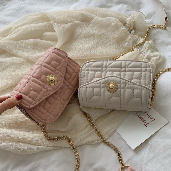 

women's bag fashion simple women's bag embroidered thread wild small square ladies single shoulder diagonal