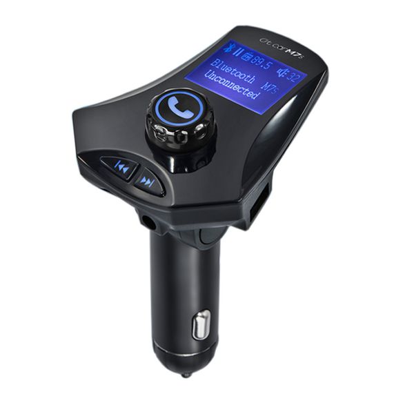 

wireless fm transmitter bluetooth car kit mp3 player aux modulator handslcd display usb tf car charger with eq mode