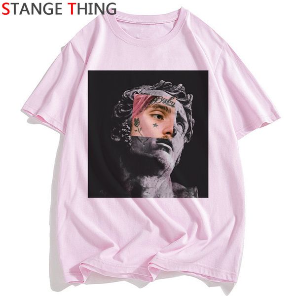 

lil пип t shirt мужчины / женщины rip рэпер лил peep. cry baby tshirt hip hop tshirt смешные печати tshirt street топ tee мужчина / женщина, White