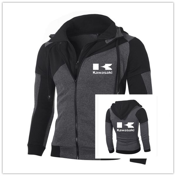 

for hoodies sweatshirt casual jacket double zipper for hoodie cotton motorcycle sweatshirts coat