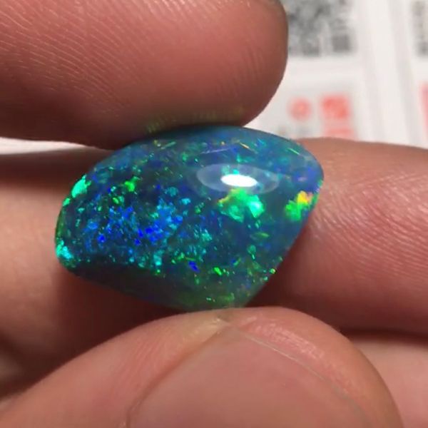 

opal gemstone 9.975ct natural opal gemstones 525 australia origin loose stones loose gems gemstones for jewelry making, Black