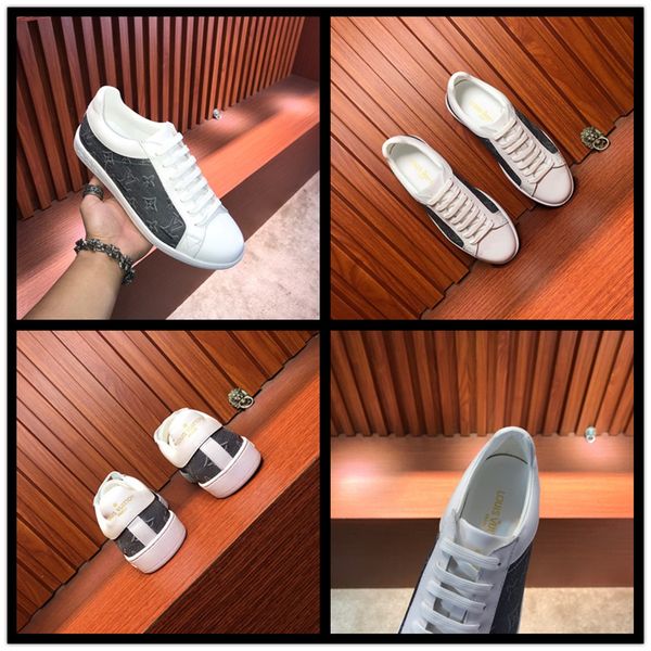 

classical shoes men running shoes sport sneakers white casual skateboard trainers sneakers size 38-44 lace up, Black;red