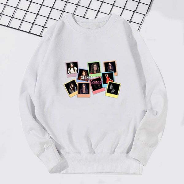 

selena gomez kids winter long sleeve t shirts boys sweatshirts toddler girl hoodie fashion kpop autumn clothing sweat fille, Black
