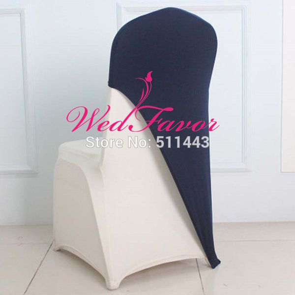 

100pcs lycra spandex chair cover caps stretch chair hood elastic wedding sash bands for banquet party decoration