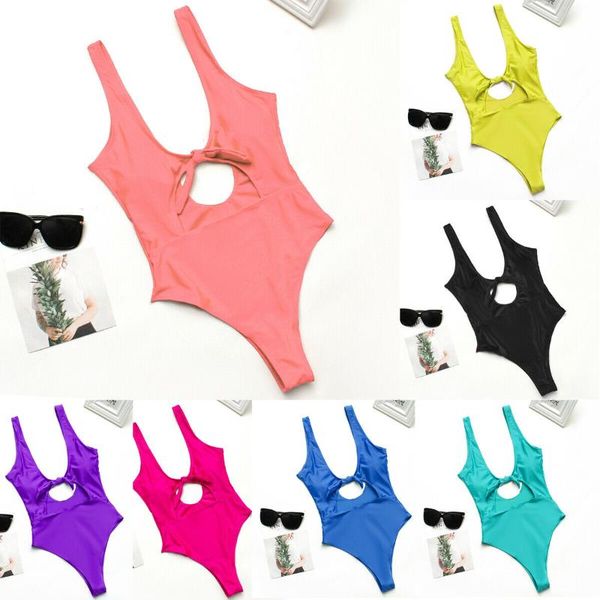 

сексуальные женщины цельный купальник глубокий v мягкий бюстгальтер купальники бикини пляжная одежда