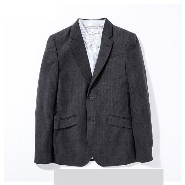 

new arrival fashion black 100% cotton jacket casual spring single breasted men blazer slim fit size s m  xl xxl, White;black