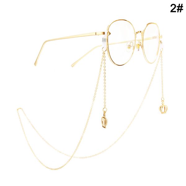 

2018 glasses wearing neck holding wire adjustable sunglasses neck cord strap eyeglass glasses string sunglasses accessories, Silver