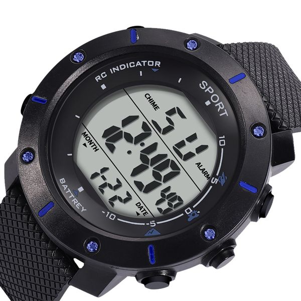 

clock fashion high-end multi-function 30m waterproof electronic watch elegant analog luxury sports wristwatch clock gift#10, Slivery;brown