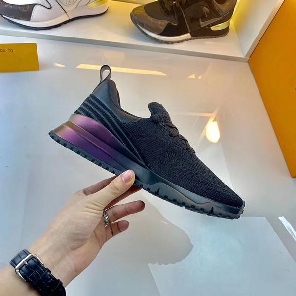 

fashion men womens shoes speed trainer platform casual shoes sneakers triple socks flat sports sneakers mkj01, Black