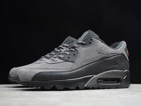 

good quality essential grey suede athletic designer shoes dark grey black cosmic clay fashion chaussures trainers ship with box