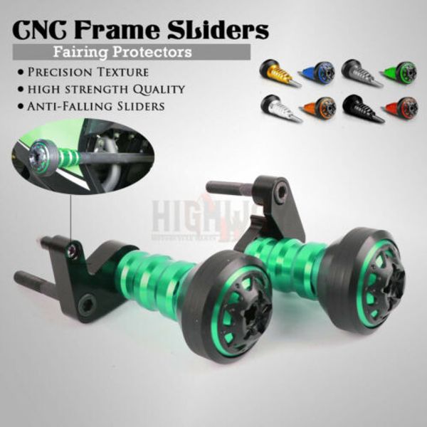 

cave frame slider fairing guard falling protection anti crash pad protector for ninja zx10r 2008-2010