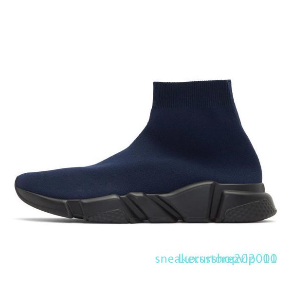 

2020 fashion designer sock shoes speed trainer casual sock boot triple black white red flat runner womens mens sneakers 36-45 s10