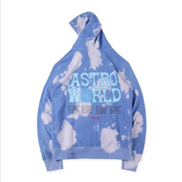 

2019 travis scott astroworld mens hoodie designer fleece sweatshirts embroidery hip hop pullover new travis hoodies, Black
