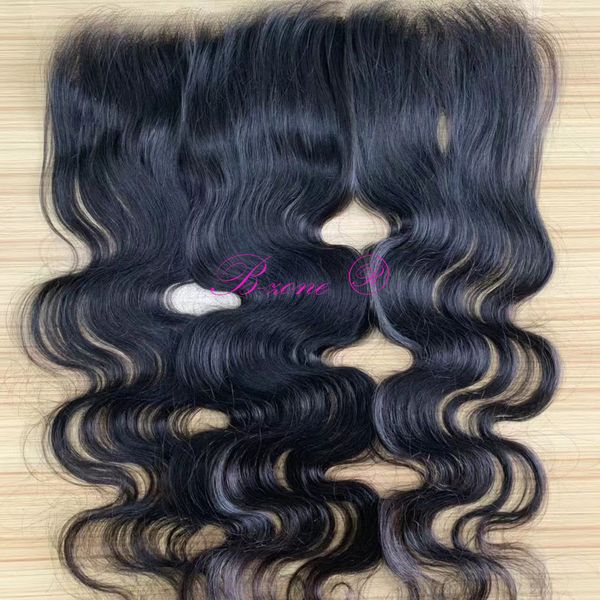 

быстрая перевозка груза hd lace фронтальная закрытие 13x4 pre щипковых body wave 100% человеческих волос 10-20 дюймов, Black