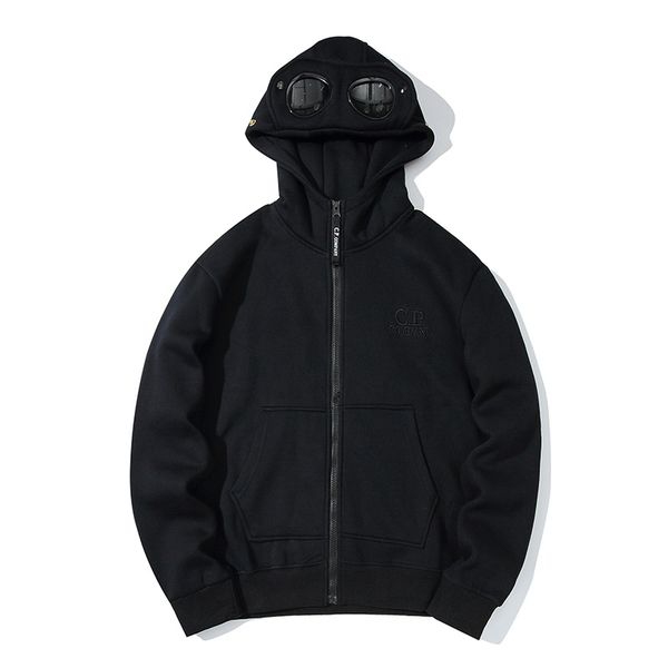 

2020 europe cp mens hoodie c.p company windbreaker eye cardigan men sweatshirt casual pullover man hoodies jacket coat tpos m-xxl 666, Black