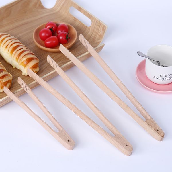 

wooden food clips bread cake tongs dessert biscuits clip for baking pastry tools