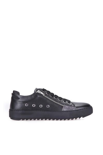 

derimod genuine leather black men 's sneaker