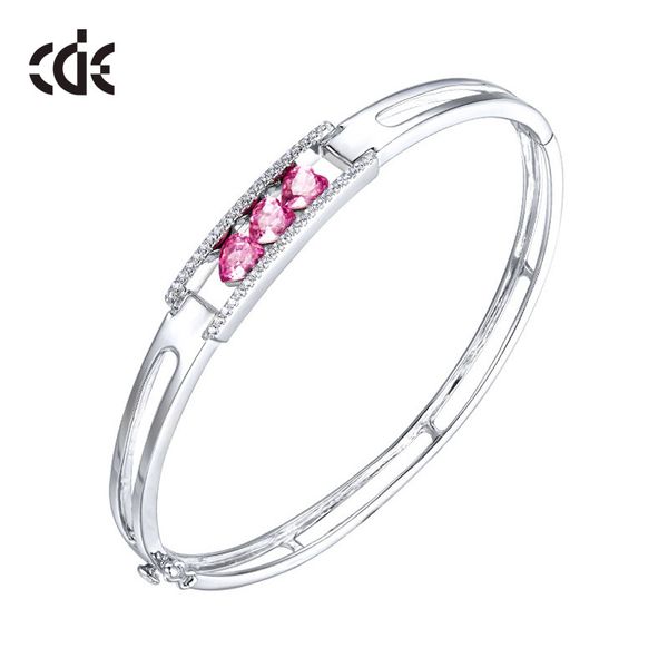 

wedding party silver s925 beaded pearl gift woman lady diamond jewelry bracelets for bride acting initiation graduation cde-546, Golden;silver