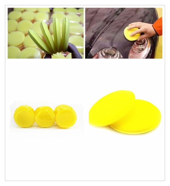 

car modeling wax foam sponge yellow pad cleaning anti-mite for amg gt glc gle gls r class ml gl g r