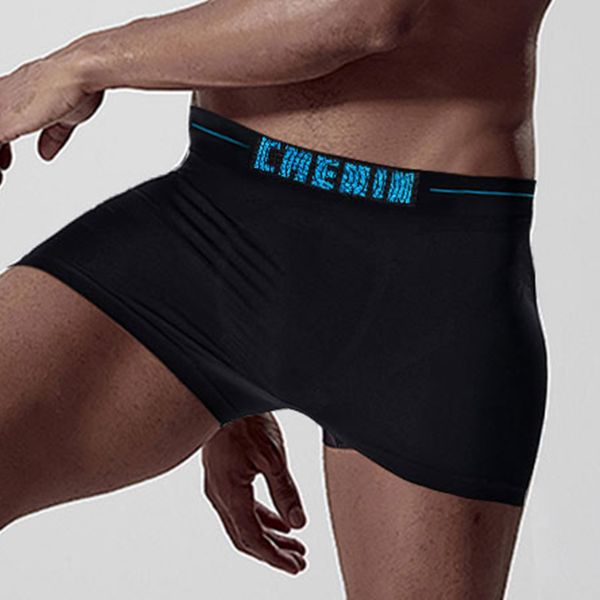 

breathable men underwear boxer shorts male underwear polyester mens boxershorts underware boxers gift cm001, Black;white