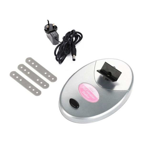

nlsh-1 nail lacquer shaker adjustable nail gel polish varnish bottle shaking machine shake evenly tools for art tattoo, Silver