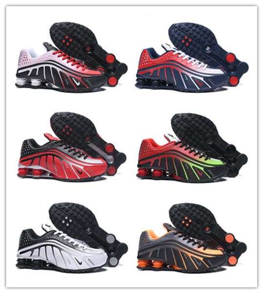 

2019ss new shox r4 designers mens running shoes luxuries nz sneakers triple black white og sport shoes air shoes size eur 40-46