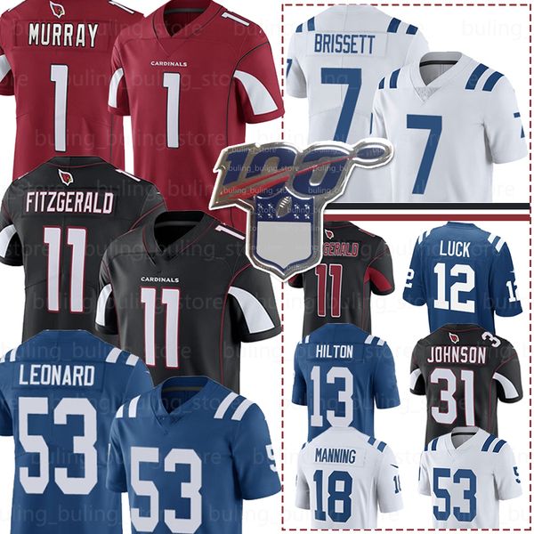 

1 kyler murray 53 dariu leonard jer ey 11 larry fitzgerald indianapoli 7 jacoby bri ett colt t y hilton manning arizona john on cardinal, Black;red