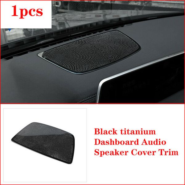 

for bmw 7 series g11 g12 2016-19 black titanium rear audio speaker cover trim