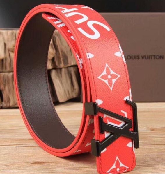 

with box and handbag designer belts mens woman belt branded f letter smooth needle buckle cowhide belt width 3.4cm high quality, Black;brown