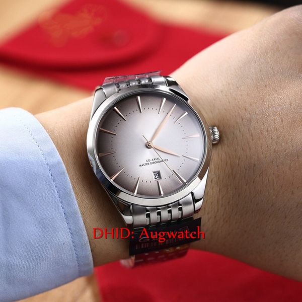 

new limited edition 1291 miyota механические автоматические часы стали 316l 39.5mm silver case браслет мужчины часы роскошные мужские часы r, Slivery;brown