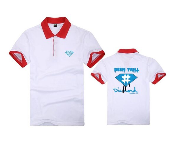 

s5687 new mens hip hop men new style quick dry t-shirts new polos clothing, White;black