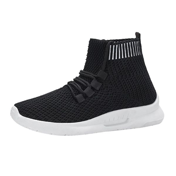 

kancoold spring and autumn women boots comfortable black white high shoes women casual shoes botas breathable masculinas