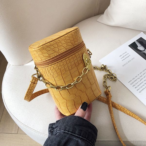 

crocodile pattern chain small bag female bag new 2020 fashion simple messenger personality ins shoulder