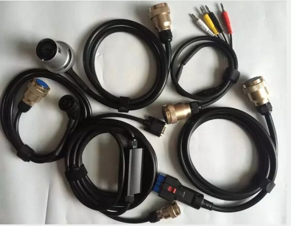 

mb star c3 full set with 5 cables auto diagnostic tool mb c3