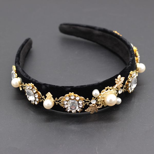 

мода ланел жемђжнй ли лена дл воло баѬокко мода дам оголове меаллие, Golden;white